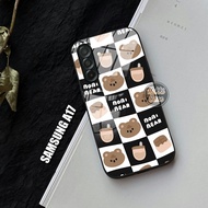 HP Samsung A17 Case - Latest Samsung A17 Glass SoftCase - Samsung A17 Phone Case - Silicone For Sams