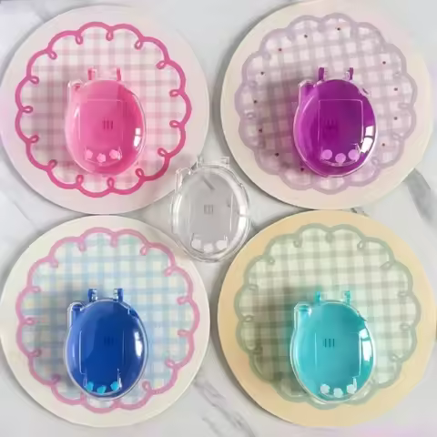 In Stock 2.0 Tamagotchi Connection V3 Hard Case - Crystal Clear Protective Shell With Dustproof Cove