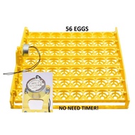 Automatic Egg Incubator 56 Eggs Turner Tray Chicken Quail Duck With 220V with Modified Motor 49tyf-j