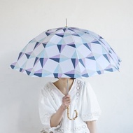 竹把 UV防護手開式長傘 kaleido 紫外線99.9%防護 晴雨兩用 日傘