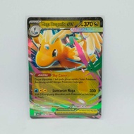 TCG Mega Dragonite RR MA3 126/193 Holo Foil Card Indonesian Pokemon Card (EX Dream May)