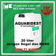 AQUABIDEST / AQUABIDES / AQUABIDESTILATA 20 LITER