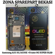 LCD+TS SAMSUNG A55 5G/A556E + FRAME OG SUPER OLED