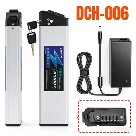 DCH-006 48V 10Ah/12Ah/14Ah/16Ah Replacement Battery for LAFLY X3/JINGHMA R7 R5 LO26 20LVXD Fiido M1 