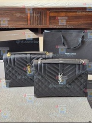 新款 YSL ENVELOPE 信封包 27 手袋 禮物 背囊 銀包
