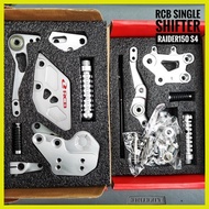 ⭐ ◺ ♨  RCB SINGLE SHIFTER RAIDER150 S4