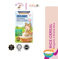 MommyJ Organic Rice Cereal 3 Grains 9+months 120g - Oh Baby Store
