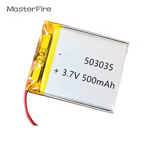 Wholesale 503035 3.7V 500mah Rechargeable Lithium Polymer Battery for Bluetooth Speaker Headset Smar