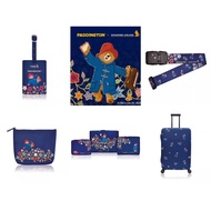 Singapore Airlines SQ x Paddington Bear Collections! Luggage Strap, Packing Cubes, Cosmetic Pouch, L