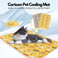 Cartoon Pet Ice Cooling Pad Mat Gel Cat Dog Mattress Pet Cool Bed Cushion Keep Cool Waterproof Gel