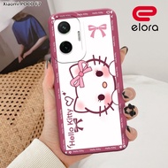 HP Xiaomi poco F7 - Elloraa.id - Xiaomi Casing poco F7 - Kitty Motif - Cellphone Protector - Xiaomi 