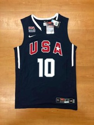 Kobe Bryant 2010世錦賽球衣 字體雙層電繡 USA三層電繡 比AU更AU  【尺寸】：M 寬53 長80 【新舊】：全新