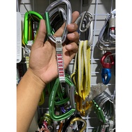 Djinn Wannabe Quickdraw Runner Sling Kong Carabiner Reico