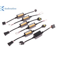 Kudosation LED Canbus Decoder Car Headlights Error Free Resistor H1 H3 H4 H7 H9 H11 Adapter Warning 