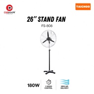 Dekka 26” Industrial Stand Fan (3 Blades) FS-808