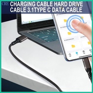 CRE USB3 2 10Gbps Cable USB A to Type C 3 2 Cable Data Transfer USB C SSD Cable