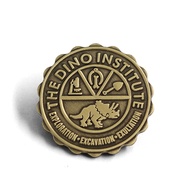 Dinosaur Research Institute Logo Brooch Animal Kingdom Badge Dinosaur-themed Pin Accessory Children'