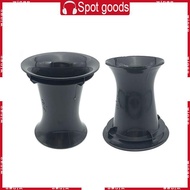 WIN 99x82mm Black Plastic Speaker Port Subwoofer Bass for Reflex Inverted Tube for Loudspeaker 2PCS 