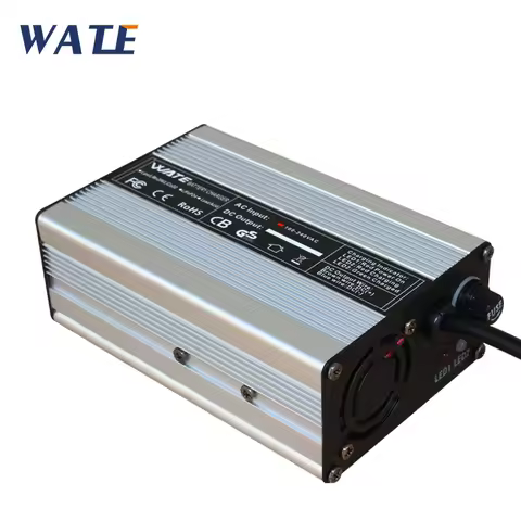 24V 5A lead acid battery Charger charger Aluminum Case With Fan