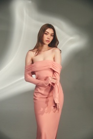 Fabrique.co - Pamela Dress เดรสยาว ปาดไหล่