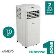Hisense 1.0HP Portable AirCond Air Conditioner - Model: AP09KVG