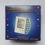 Transparent LCD Multifunction Clock 透明多功能鬧鐘