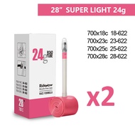 Ridenow ซูเปอร์ไลท์36G ยางจักรยานเสือหมอบ700x18-32C ยางยางในจักรยาน45Mm/65Mm/85Mm 700c ยางท่อด้านในย