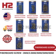 NX Fiberboard Screw - Multiple Sizes (3mm-6mm) | Wood Screw