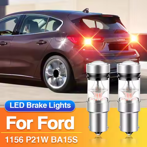 2PCS 1156 P21W LED Brake Light BA15S for Ford C-Max 1/Fiesta 4/Focus 4/Galaxy/Ka/Ka+ 3/Mondeo 2 3, R