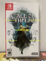 《今日快閃價》（中古二手）Switch NS遊戲 克蘇魯的呼喚 Call of Cthulhu The Official Video Game 美版中英文版