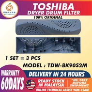ORIGINAL TDW-BK90S2M TOSHIBA FRONT LOAD DRUM FILTER / PENAPIS MESIN BASUH TDWBK90S2M