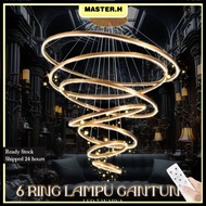 Promo Lowest-Price Cod Lampu Gantung Ring Led 6Riring 3Ring D.120Cm