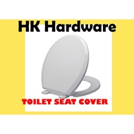 TOILET SEAT COVER / PENUTUP TANDAS DUDUK / COVER ATAS TANDAS DUDUK PUTIH / WHITE /  PVC