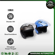 Helm Motor Hbc Helm Half Face X80 Aksesoris Motor Perlengkapan Otomotif