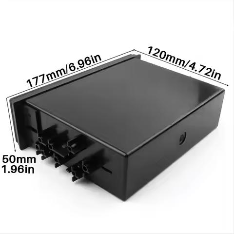 Compatible Universal Car Storage Box CX-38 Single Layer Auto Single Din Dash Radio Installation Pock