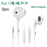 Original OPPO R11 Headsets with 3.5mm Plug Wire Controller Earphone for Xiaomi Huawei OPPO R15 OPPO Find X F7 F9 OPPO R17