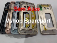 Tulang Tengah Bezel Frame LCD Tatakan Lcd Samsung A320 A3 2017