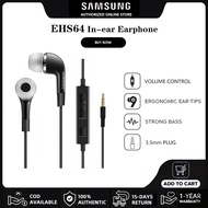 Samsung Headset AKG Earphone Original EHS64 Bass Wired In-Ear Earphones | 3.5mm Edition Headphones | With Mic Volume Control | For S10 S9 S8 S7 S6 A30 A50 A70
