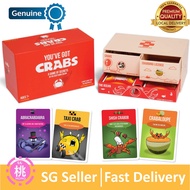 You've Got Crabs by Exploding Kittens - A Card Game Filled with Crustaceans and Secrets - Family-Fri