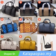 in stock CA186 CA185 CH721 Gotham Duffle 24 in Signaure Canvas Women Handbag Men Crossbody Sling Bos