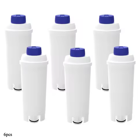 DLSC002 Water Filter Cartridge for DeLonghi Coffee Makers, Replacement Filter Fits DeLonghi ECAM, ES