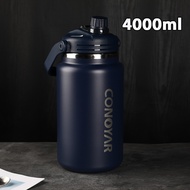 แก้วเก็บอุณหภูมิ กระติกน้ำแสตนเลส เกรด SUS316 ขนาด 2.8L และ 4L กระติกน้ำ แก้วไหญ่ อย่างดี กระติกน้ำแ