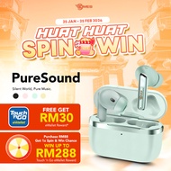 Dmes PureSound ANC Wireless Earbuds 35ms Low Latency ENC Bluetooth 5.4 IPX4 13mm Driver Touch Contro