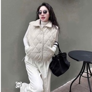 Beautiful Fur Collar GiLE Life Jacket AP02