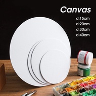✡Rotundity White Canvas Cotton Drawing Board Suitable For Oil Painting,Gouache,Acrylic Painting, G♝