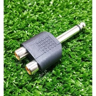 Mono Microphone Plug Rca 2-Way Jack
