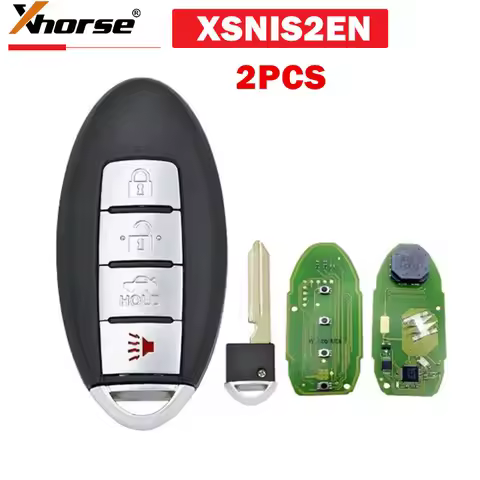 2PCS Xhorse XSNIS2EN N I.S Style 4 Button XM38 Smart Key Proximity Function for Nissan for VVDI Key 
