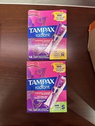 $80/2 Boxes 棉條 P&G Tampax radiant R , L