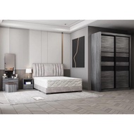 LOGAN FULL BEDROOM SET -FREE MATTRESS 10'' -PERABOT - FURNITURE-SARAWAK