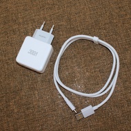 [TXLP] สายเคเบิล Realme 5 V 4A ปลั๊ก EU เครื่องชาร์จ Supervooc ชาร์จอะแดปเตอร์ไฟ Usb Type C สำหรับ R